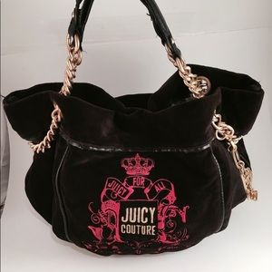 Black and Pink Juicy Couture Bag